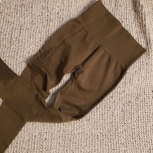 Gymshark Energy+ Full Length Olive Green Leggings